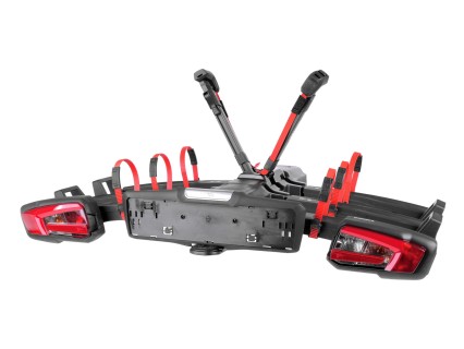 Portabici per gancio di traino E-BIKE 3 PRO - 3 biciclette elettriche, portata 60 kg, pieghevole