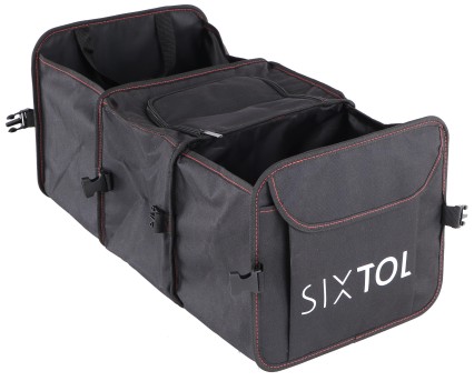 Organizzatore per bagagliaio auto CAR COMPACT 5 THERMO, 5 scomparti, termoborsa, pieghevole