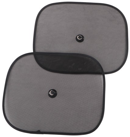 Parasole con ventosa per finestrino laterale CAR SUNSHADE SET 7, 44 x 36 cm, 2 pezzi