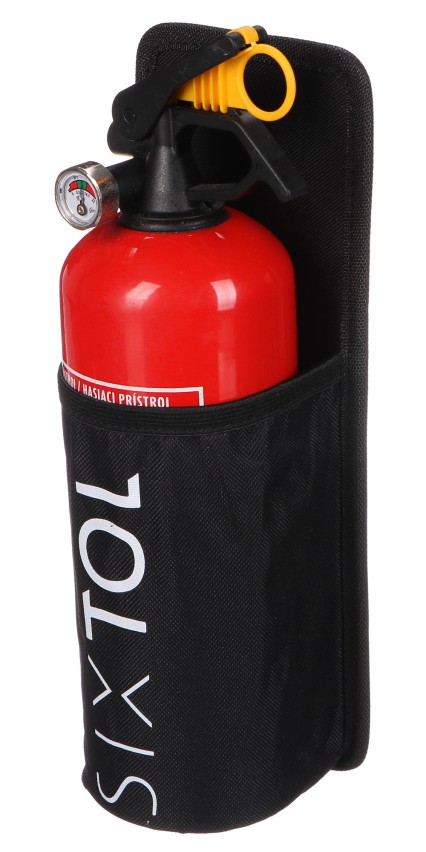 Supporto per estintore da 1 kg con fissaggio a strappo CAR FIRE 1