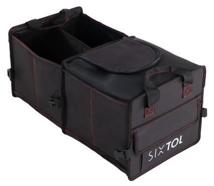 Organizer per bagagliaio auto CAR COMPACT 5L THERMO, 5 scomparti, grande borsa termica, pieghevole