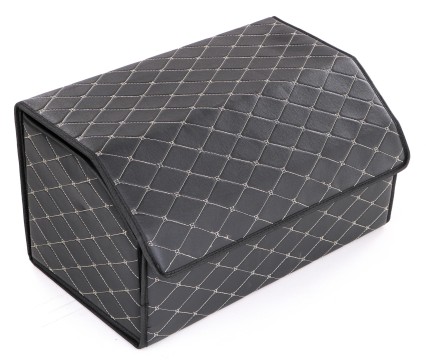 Organizzatore per il bagagliaio auto CAR COMPACT ELEGANT L, 2 scomparti, pieghevole, con coperchio