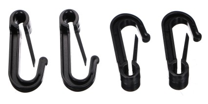 Ganci di fissaggio per rete auto CAR NET HOOKS, 10 pz - ricambio