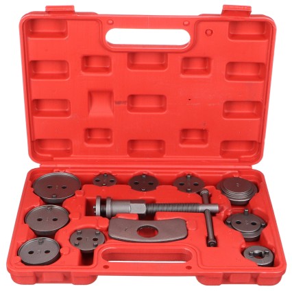 Pressa per pistoni freno MECHANIC BRAKE SET 12, set da 12 pezzi.