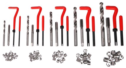 Set di riparazione filetti MECHANIC THREAD SET 131, M5 - M12