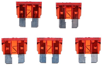 Set di fusibili a lama per auto SET DI FUSIBILI MECCANICI 10A, 100 pezzi