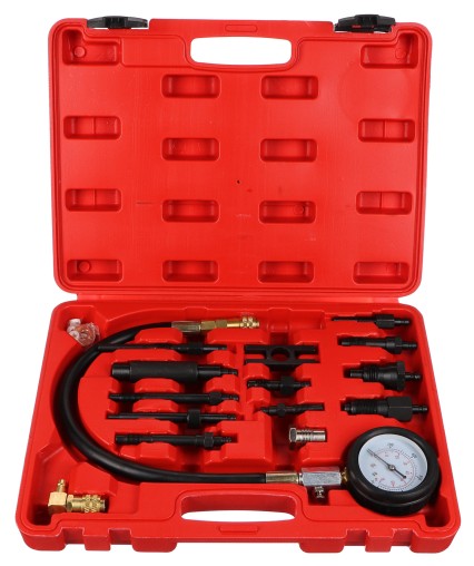Set per il test della compressione dei motori diesel MECHANIC ENGINE TESTER 23, 0-70bar, 23pz