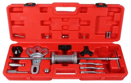 Set universale di estrattori con martello scorrevole a percussione MECHANIC PULLER SET 16