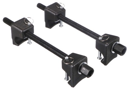 Compressore per molle con spina di sicurezza MECHANIC SPRING SET 4, heavy-duty, 380mm, 2 pezzi