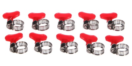 Fascetta stringitubo con farfalla MECHANIC CONNECT 10-16mm, 10pz