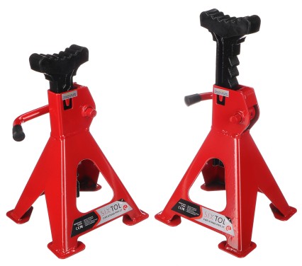 Piedistallo sotto l'auto MECHANIC CAR STAND PRO 2T, 2 pezzi