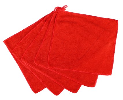Panni in microfibra per lavaggio auto CAR DETAILING WASH TOWEL SET 5, 25x25cm 450g 5 pz