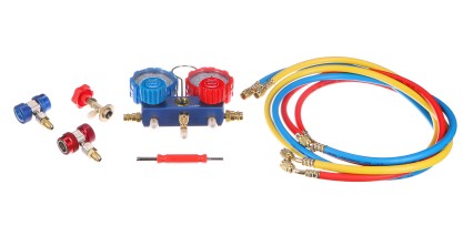 Set per la misurazione della pressione e della tenuta del climatizzatore auto MECHANIC AC TESTER 1