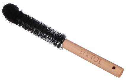 Spazzola stretta per la pulizia dettagliata della bicicletta CAR DETAILING WOOD BRUSH 3