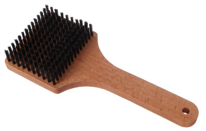 Spazzola piatta per la pulizia del copertone della bicicletta CAR DETAILING WOOD BRUSH 4