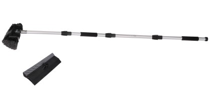 Spazzola a flusso per lavaggio auto con due testine CAR DETAILING WASH BRUSH SET 2, 240cm
