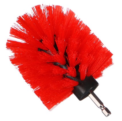 Spazzola rotonda per trapano per la pulizia dell'auto CAR DETAILING DRILL BRUSH ONE MEDIUM, semidura