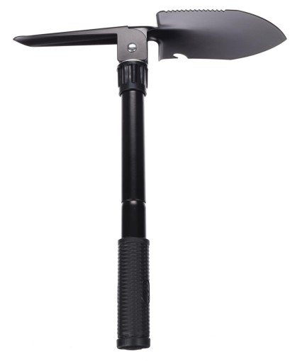Pala pieghevole con piccone CAR SHOVEL 1, in custodia