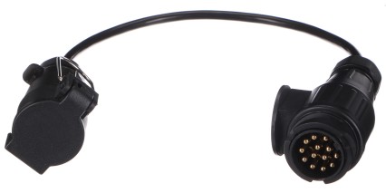 Adattatore cablato per presa dell'aggancio TRAILER CABLE 2, 13-7 pin, 50 cm