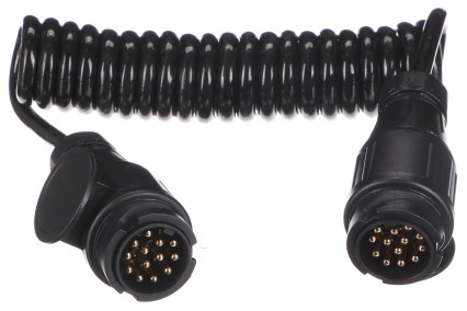 Cavo spirale di collegamento spina aggancio TRAILER CABLE 4, 13-13 pin, 3 m