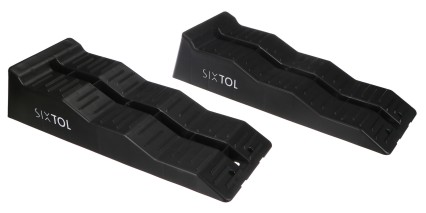 Rampe d'accesso per auto MECHANIC CAR RAMP 4T, 2 pz, nero