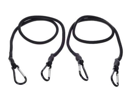Cinghie elastiche/cordini elastici CARGO CORD CARABINER 100, 100 cm, 2 pz