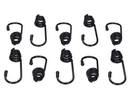 Ganci per cinghie di fissaggio/elastici CARGO CORD, semplici, 10 pz - ricambio