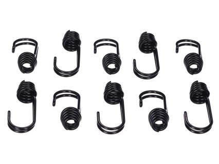 Ganci per cinghie di fissaggio/elastici CARGO CORD, doppi, 10 pz - ricambio