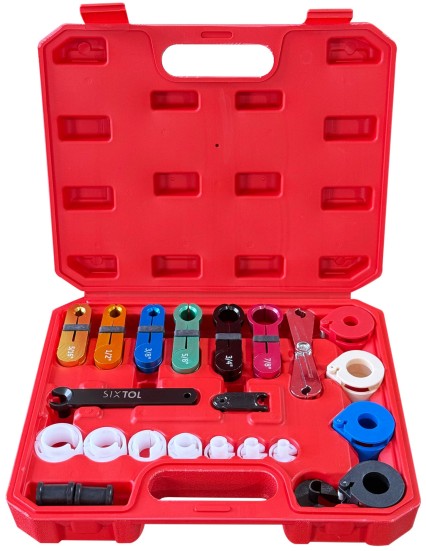 Set di sganciatori per carburante e climatizzazione MECHANIC AC SET 1, 22 pezzi