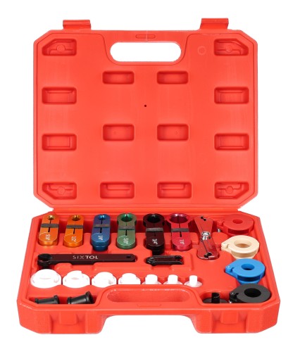 Set di sganciatori per carburante e climatizzazione MECHANIC AC SET 1, 22 pezzi