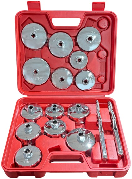 Set di chiavi a tazza per filtri olio MECHANIC OIL WRENCH 16, 16 pz