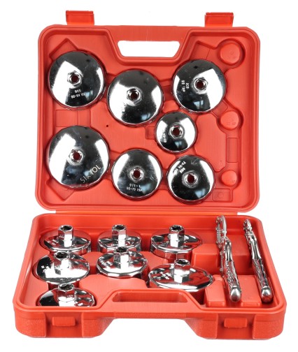 Set di chiavi a tazza per filtri olio MECHANIC OIL WRENCH 16, 16 pz