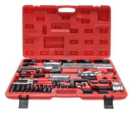Kit per smontaggio iniettori con martello a slitta MECHANIC PULLER SET 2, 40 pezzi