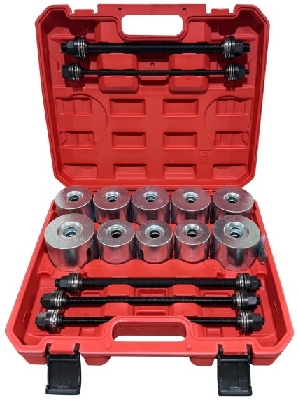 Set per pressare ed estrarre cuscinetti e boccole MECHANIC PULLER SET 3, 27 pezzi