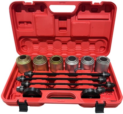 Set per pressare ed estrarre cuscinetti e boccole MECHANIC PULLER SET 4, 27 pezzi
