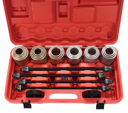 Set per pressare ed estrarre cuscinetti e boccole MECHANIC PULLER SET 4, 27 pezzi