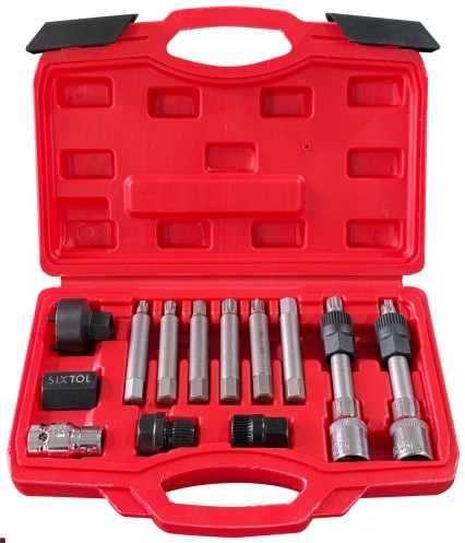 Set per lo smontaggio delle pulegge MECHANIC PULLEY SET 1, 13 pezzi