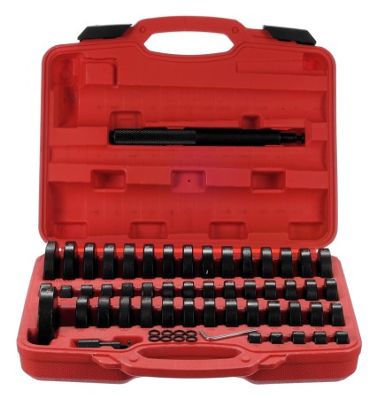Set per montaggio di boccole, cuscinetti e tenute MECHANIC SEAL 1, 52 pz