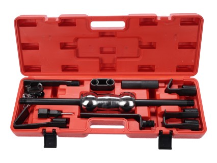 Kit per riparazione carrozzeria con martello scorrevole a percussione CAR BODY REPAIR SET 1