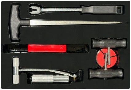Kit di attrezzi per rimozione del parabrezza MECHANIC WINDSHIELD 1