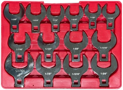 Set di chiavi laterali intercambiabili MECHANIC WRENCH SET 5, 1/2\