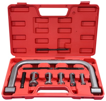 Kit compressore per montaggio e smontaggio valvole MECHANIC SPRING SET 6, 10 pezzi