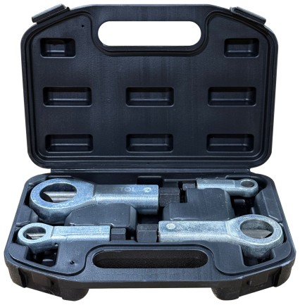 Set estrattori per dadi danneggiati MECHANIC NUT REMOVER 1, 4 pezzi