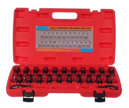Set di estrattori per pin e connettori MECHANIC TERMINAL PIN SET 1, 23 pezzi