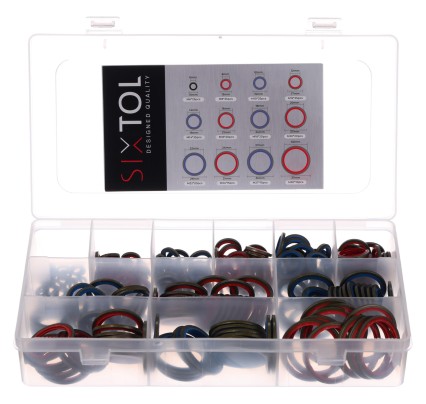 Set di guarnizioni idrauliche con labbro in gomma MECHANIC RING SET 4, 245 ks