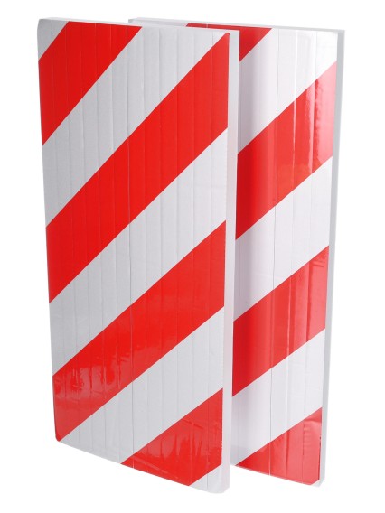 Protezione per pilastro in schiuma autoadesiva per garage CAR PARK GUARD POLE 1, 18x38x1,5 cm, 2 pz
