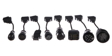 Set completo di adattatori OBD-II per autocarri MECHANIC CABLE SET 2, 8 pezzi