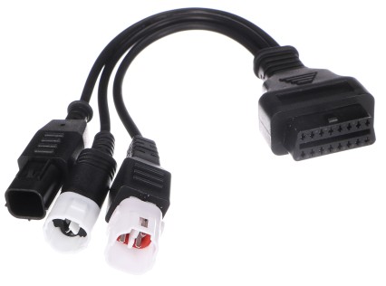 Adattatore OBD-II 3-pin/4-pin/6-pin per moto Yamaha e Honda MECHANIC CABLE 22