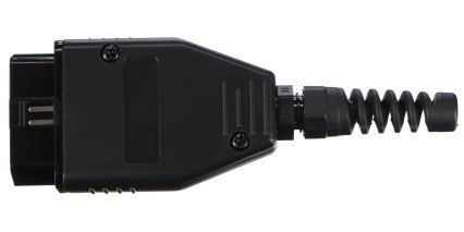 Spina OBD-II a 16 pin per montaggio di cavo personalizzato MECHANIC CABLE 29, nera