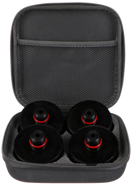 Set di cuscinetti in gomma per cric JACK PAD SET 4T per auto Tesla, 4 pezzi.